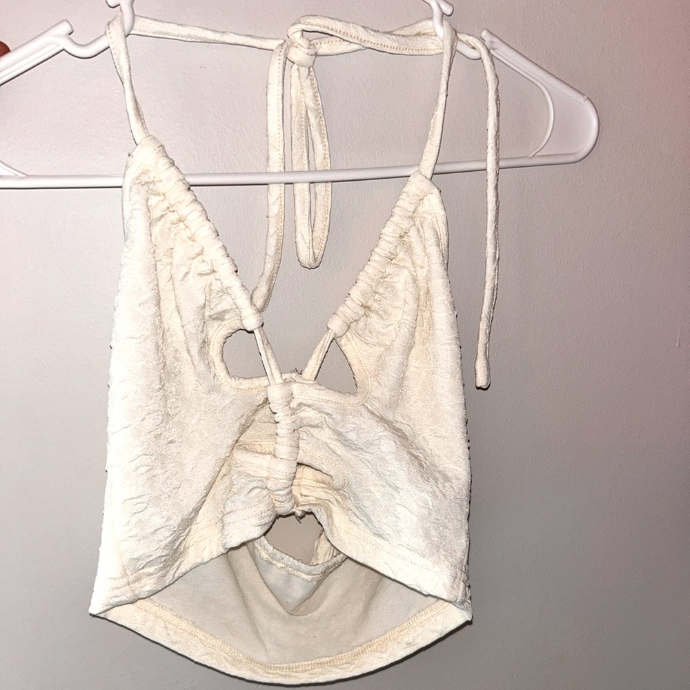 crop top, bad picture hard to get the top to sit right
